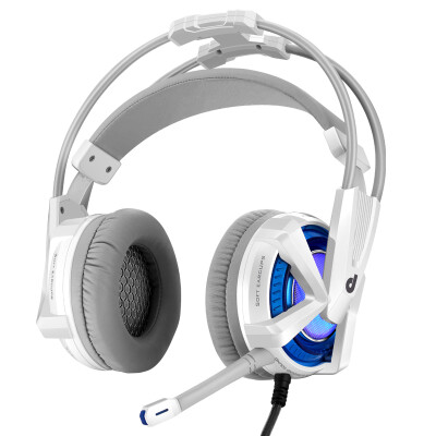 

First impression G901 headset computer headset 71 sound effects smart adjustable shock gaming gaming headset with wire control white