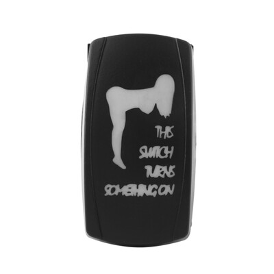 

3PIN подсветкой Голубой Rocker Switch 12 24В 20 10А включения / выключения индикатор Выключатель света