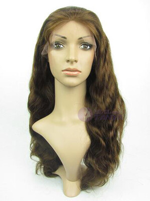 

12"-24" Body Wave 100 Brazilian Human Hair Front Lace Wig Premium Quality Lace Front Wig