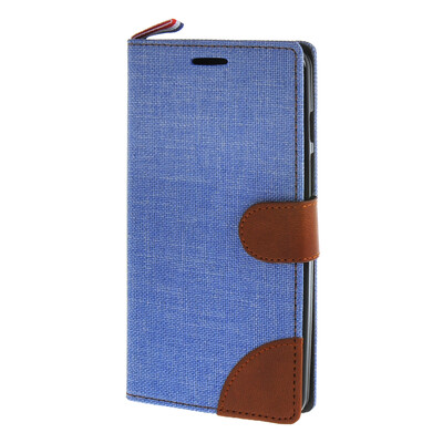 

MOONCASE ASUS Zenfone 5 , Leather Wallet Flip Card Holder Pouch Stand Back ЧЕХОЛ ДЛЯ ASUS Zenfone 5 A501CG Blue