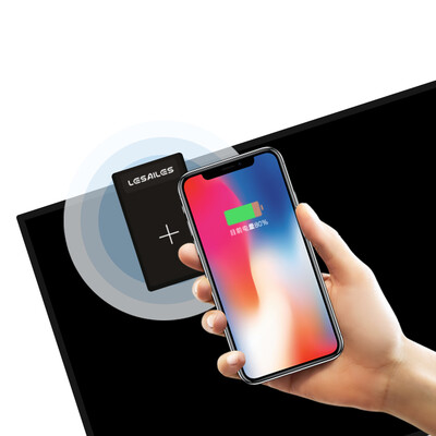 

Flying lesailes wireless charger mouse pad 10W fast charge Android Apple universal oversized thickening game mouse pad computer table mat cherry powder