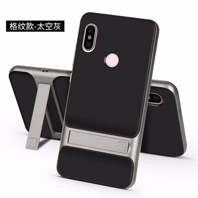 

Goowiiz Phone Case For Xiaomi Redmi Note 5Note 5 Pro Fashion Slim Shockproof Silicone TPU PC Hard Bracket