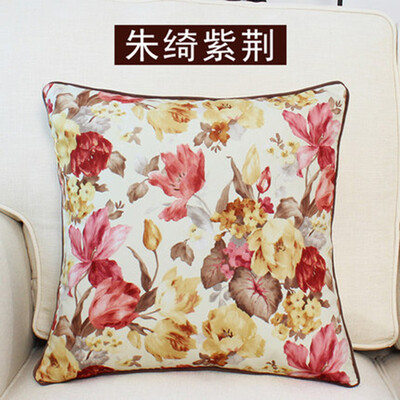 

Cntomlv Flowers Cushions Cover Home Decor Pillows new Signature Cotton Cecorative Throw Pillows Decor Pillow