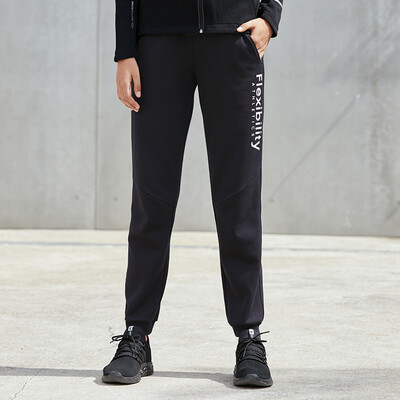

Jordan womens comprehensive training knitted trousers casual sports pants XKL4281342 black L