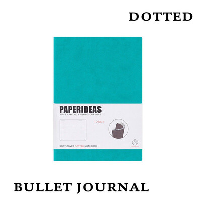 

Dot Grid A5 Soft Cover Diary Notebook Dotted Bullet Journal Bujo