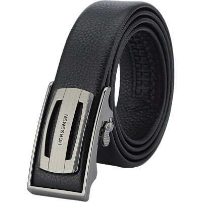 

Hysenheim Horsemen Head Cream Business Men's Automatic Belt Gift Box Packing H91016A Black