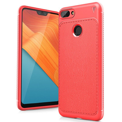 

MOONCASE Motorola Moto E5 Plus Gentleman Series TPU-Red
