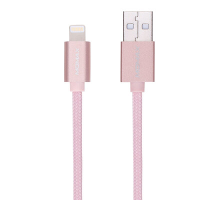 

Apple, Momax MOMAX MFi линия данных аутентификации зарядный кабель 3 метра розового золота сплетенные поддержка нейлон iphone5 / 6s / 7Plus / SE / Ipad воздуха мини