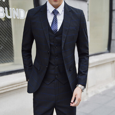 

Mens suit suit three sets in autumn