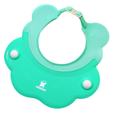 

Xinmiao Xinmiao childrens silicone shampoo cap multi-function adjustable shampoo cap baby baby waterproof ear bathing cap small Q bear shower cap