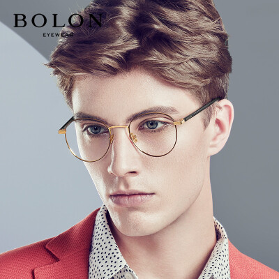 

Tyrannosaurus BOLON optical glasses neutral section optical mirror retro round frame glasses frame BJ7013B10