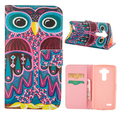 

MOONCASE Case for LG G4 Flip Leather Wallet Card Slot Foldable Stand Feature Case Cover [Pattern series] /a12