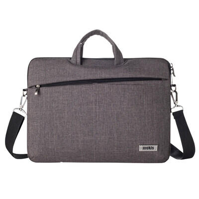 

MOKIS 156-inch portable laptop bag Apple Sony Ericsson Lenovo men&women Universal laptop bag MKDNB015-b brown