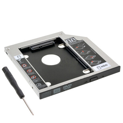 

2nd Hard Drive HDD caddy For Dell Precision M4600 Notebook DVD Drive 95mm