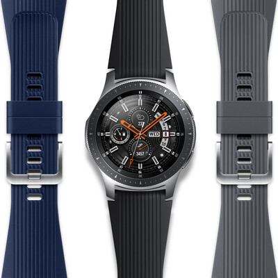 

Samsung SAMSUNG Galaxy Watch Original strap 46mm dial dedicated S4 watch strap universal S3 watch 22mm width interface black