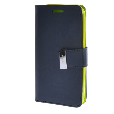 

MOONCASE чехол для Samsung Galaxy Core 2 II Duos G355H Flip Leather Wallet Card Slot Bracket Back Cover Blue