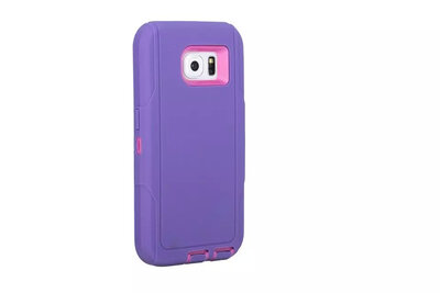 

мити S6 дело красочные робота - 2 в 1 комбо shockproof назад покрытия для Samsung Galaxy S6 большегрузных телефон дело 12 цветов