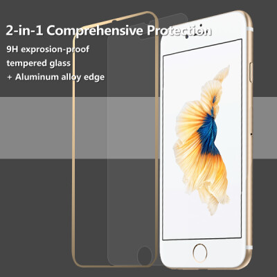 

Ainy Best selling tempered glass screen protector with little color edge for iphone 6/ 6S Plus