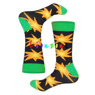 

LIONZONE 2018 New Arrived Happy Women Socks Music Bombs Fox Indians Leopard Design Patterns Unisex Cotton Socks Winter Warm
