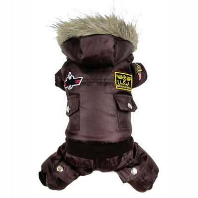 

Fall Winter Thicken Cotton XS S M L XL Jumpsuits Costume Pet Dog Supplies Soft Comfortable Warm Clothes