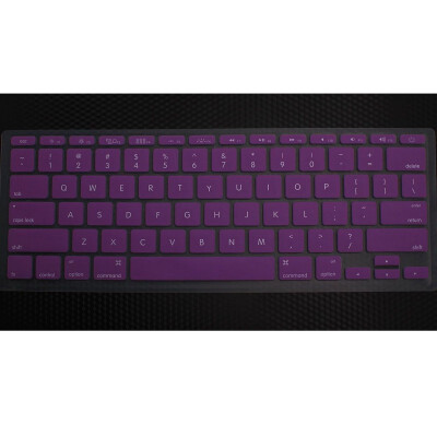 

1x Purple Silicone Keyboard Soft Cover Protector for MacBook Air 11 116 inch 82399