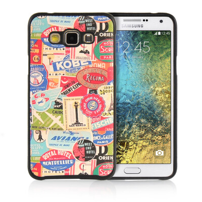 

MOONCASE Painted style Soft Flexible Silicone Gel TPU Skin Shell Back ЧЕХОЛ ДЛЯ Samsung Galaxy E7