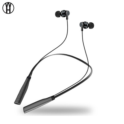 

WH K109 Waterproof Stereo Wireless neckband bluetooth earphone 41 Support FM TF Card Handsfree With Microphone For iPhone