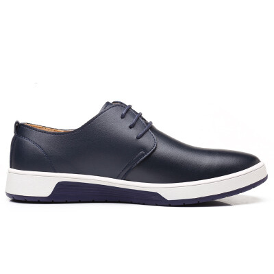 

JUQI Business Men Oxford Genuine Leather Shoes