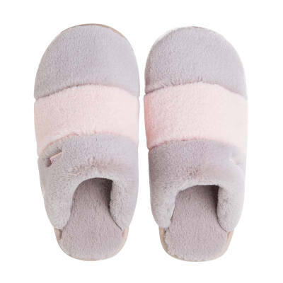 

Love home winter cotton slippers indoor slippers men&women couples warm home female leather red 3637 LJ6809