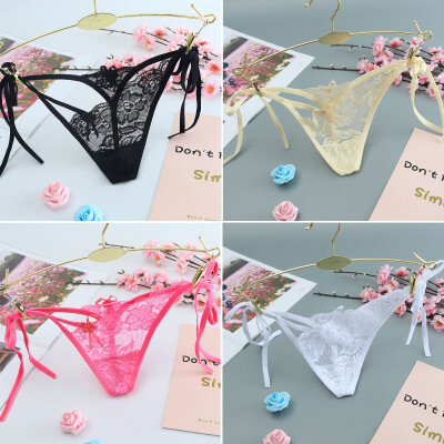 

bandage women lace thong panties cotton briefs underwear bikini 7 colors sexy intimates girls bragas