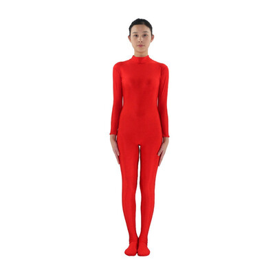 

24 Hrs Shipped Out Women Unitards Black Long Sleeves Turleneck Unitard Footed Bodysuit Womens Yoga Dancewear Fitness Suits