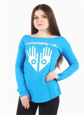 

Round neck printed long-sleeved T-shirt loose&simple Ships from Russia Delivery estimate 37 days