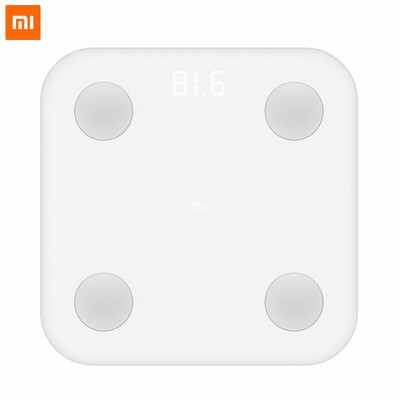 

Xiaomi Smart Body Fat Scale 2 XMTZC02HM My Fit APP Body Composition Monitor with Hidden LED Display&Big Feet Pad