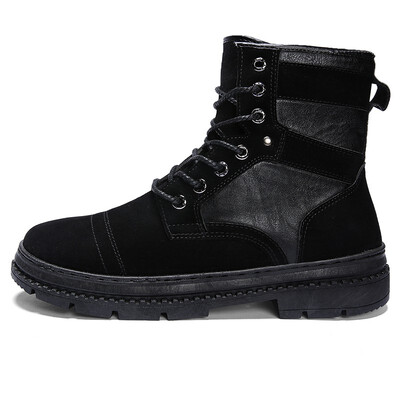 

Autumn&winter Martin boots mens shoes mens shoes retro high-top shoes mens England casual cotton shoes boots men