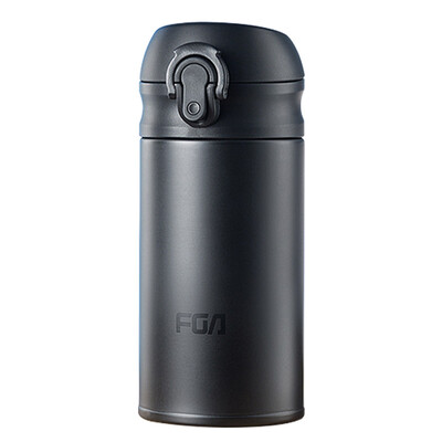 

Fuguang FGA European blue lightweight stainless steel vacuum flask men&women outdoor insulation cups tea cup business cover portable water cup 300ml black FZ1038-300