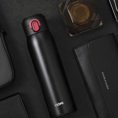 

Xiaomi Mijia VIOMI 460ml Thermal Cup Cool Keeping Cup Vacuum Flask Heat Water Mug Thermos Insulated Stainless Steel Travel Cup
