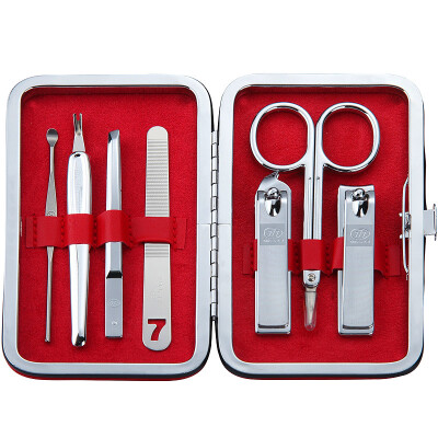 

【Jingdong Supermarket】 777 Nail Knife Set Nail Clamp Clamp Set 7 Set TS-1503 Blue