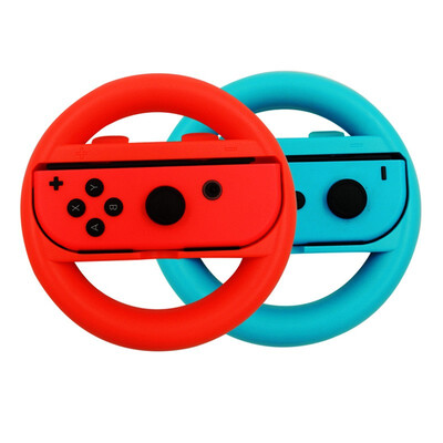 

For Nintendo Switch ABS Steering Wheel Handle Stand Holder Left Right Joy-Con Joycon For Nintendo Switch NS NX Controller Wheels