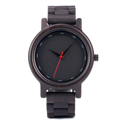 

BOBO BIRD wooden quartz pointer watch P10