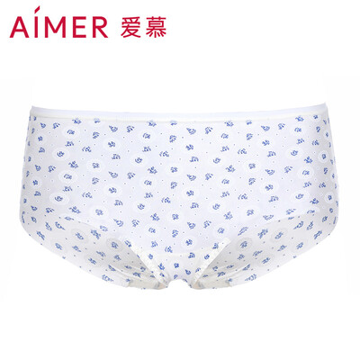

Amour underwear without KIKI waist pants no trace printing ladies underwear AM231651 black 170XL