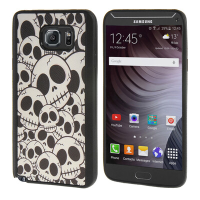 

MOONCASE Skull Flexible Soft Gel TPU Silicone Skin Slim Durable чехол для Cover Samsung Galaxy Note 5