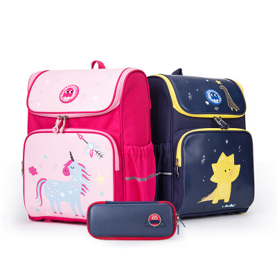 

Cara Sports Schoolbags 1-4 Years Boys&Girls Childrens Shoulder Backpack Backpack Bag Set Gift Set CX9612 Rose