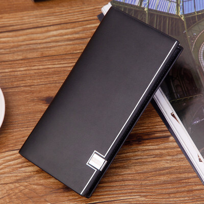 

Mens wallet long money youth simple wallet tide thin money many cards personal wallet