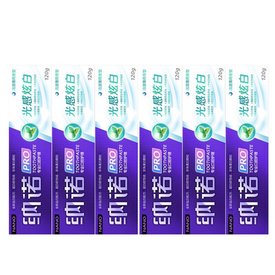 

Nano NANO Light Sensitive Whitening Toothpaste Pack 120g × 6 cool mint
