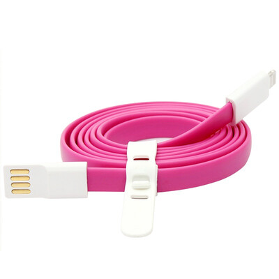 

Ferguson cabos F0098 iphone5 6 data cable 5s ipad4 air2 Apple 6plus charge line ip4 rose red 120cm