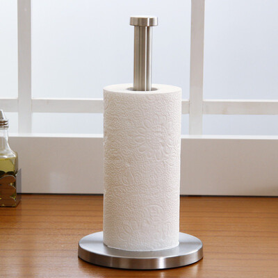

Ou Runzhe paper towel rack stainless steel single rod kitchen paper storage rack