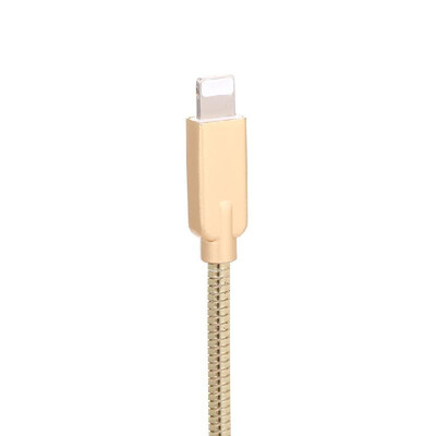 

USB Cable Metal Body Fast Charging Cord Lighting Flexible Smartphone Cables For iPhone Adroid Adapter For iPhone Cables