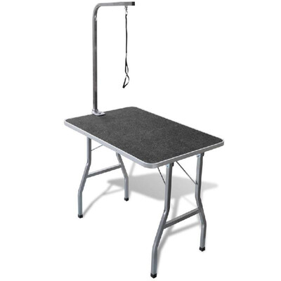 

Bath Grooming Table for Dogs Cats Pets Adjustable 1 Loop