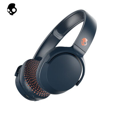 

Skull SKullcandy Riff Wireless Wireless Bluetooth Headset Comfortable Ear Voice Call Navy