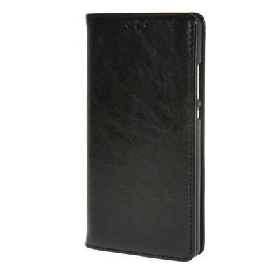 

MOONCASE Huawei Ascend P8 чехол Crazy Horse Pattern Кожа Слот кошелек Флип карты Кронштейн обложка чехол черный